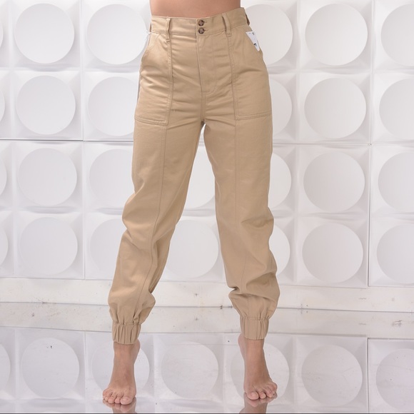 New Boyish Tan Jaggers Sz 24 From Free People. Tags Attached - Picture 3 of 7
